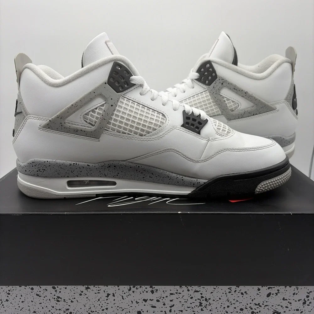 Size 12 - Air Jordan 4 Retro OG 2025 White Cement (FV5029-100)